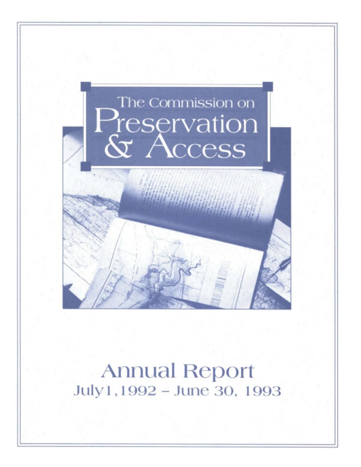 Thumbnail for 1992-1993 Annual Report