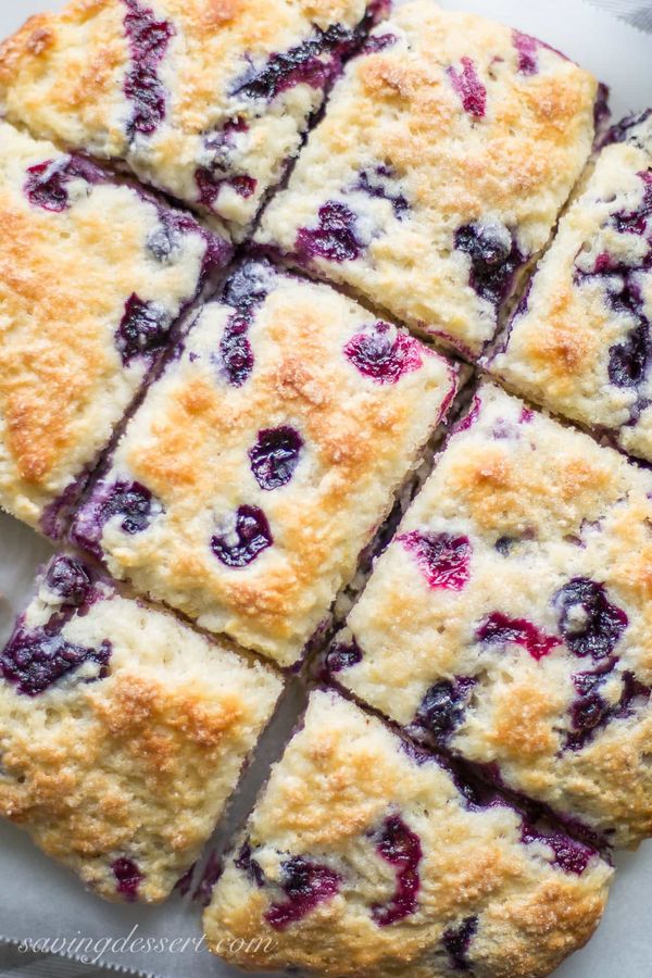 Blueberry Biscuits